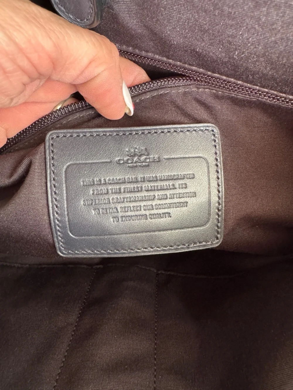Coach Hudson Messenger Bag Black Pebbled Leather Men's Laptop Briefcase